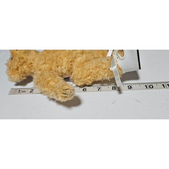 Vintage 90s Gallery Teddy Bears 10 Inch Posable Arms Legs Dress Plush 0702 Toy - Picture 12 of 12